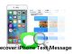 Recover Deleted Messages on iPhone