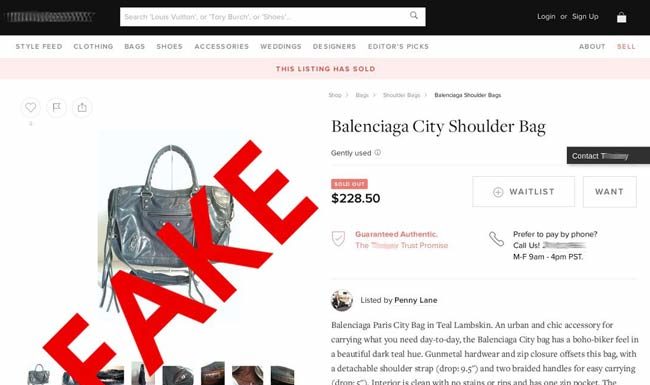 Identify Fake Shopping Sites